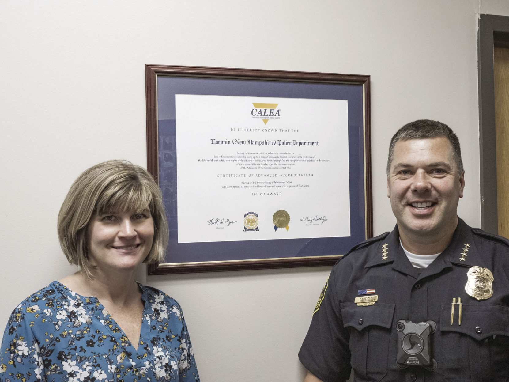 National police accreditation not common in NH